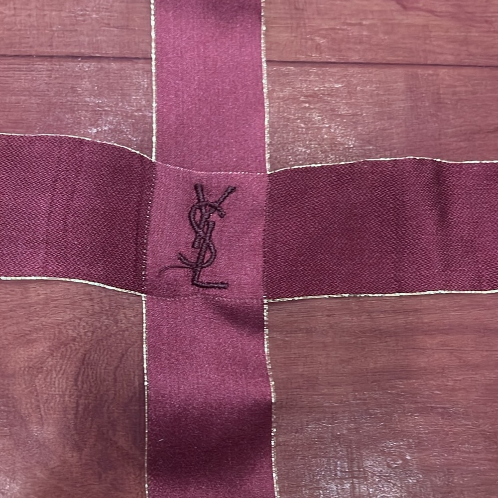 Yves Saint Laurent Vintage Silk Sheer Scarf